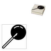 Lollipop-1 Gummistempel (Stempel)