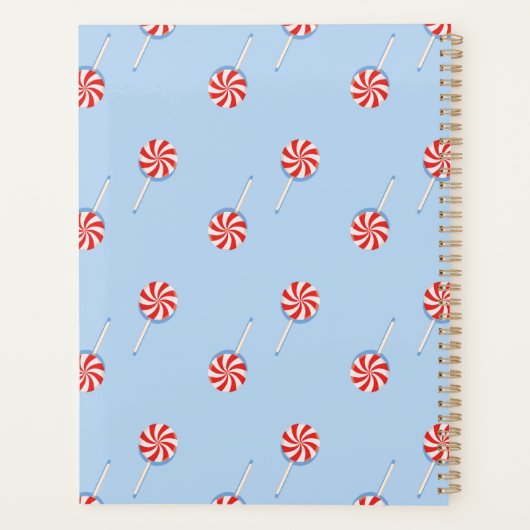Lollipop 2026 Spiral Planner Planer (Rückseite)