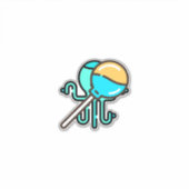 lollipop-2 aufkleber (Vorderseite)