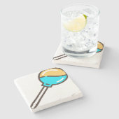 lollipop-2 steinuntersetzer (Seitenansicht)