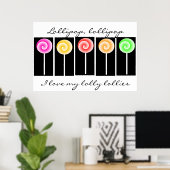 Lollipop Art Poster (Heimbüro)