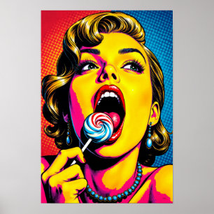 LolliPOP Art Poster