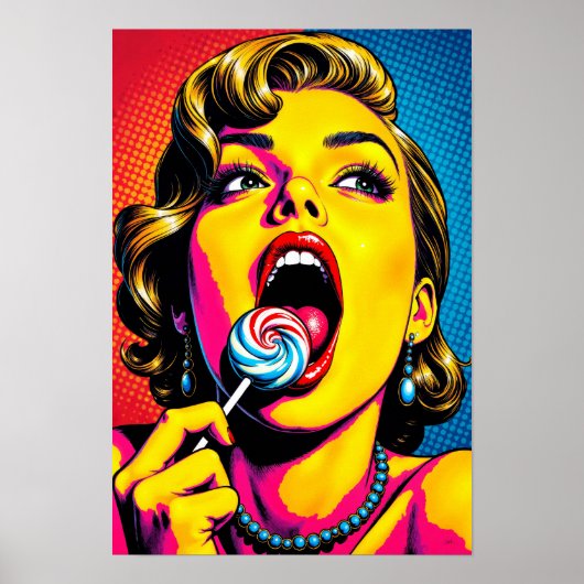 LolliPOP Art Poster (Vorne)