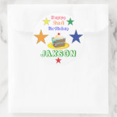 Lollipop-Aufkleber Runder Aufkleber (Tasche)