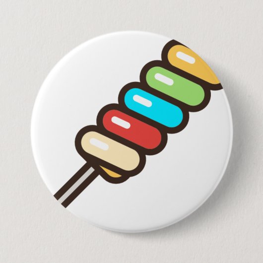 Lollipop Button (Vorderseite)