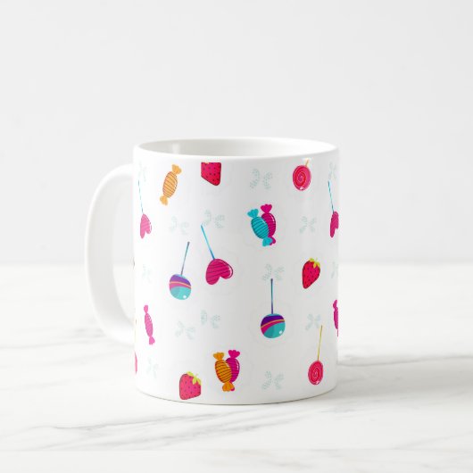 Lollipop Candy Kaffeetasse (Vorderseite Links)