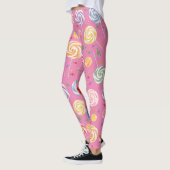 Lollipop Candy Pattern farbenfroh Leggings (Links)