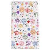 Lollipop Candy Pattern farbenfrohe kleine Geschenk Geschenktüte (Rückseite)