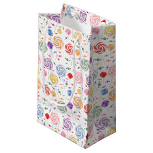 Lollipop Candy Pattern farbenfrohe kleine Geschenk Geschenktüte