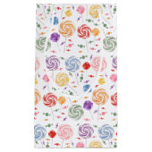 Lollipop Candy Pattern farbenfrohe kleine Geschenk Geschenktüte (Vorderseite)