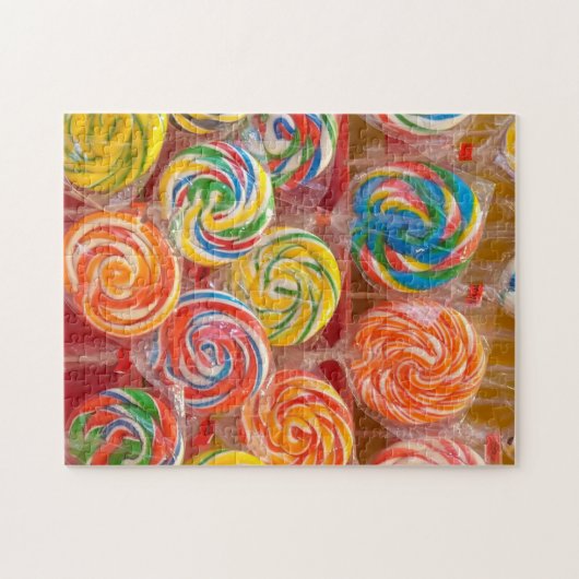 LOLLIPOP CANDY STORE JIGSAW PUZZLES (Horizontal)
