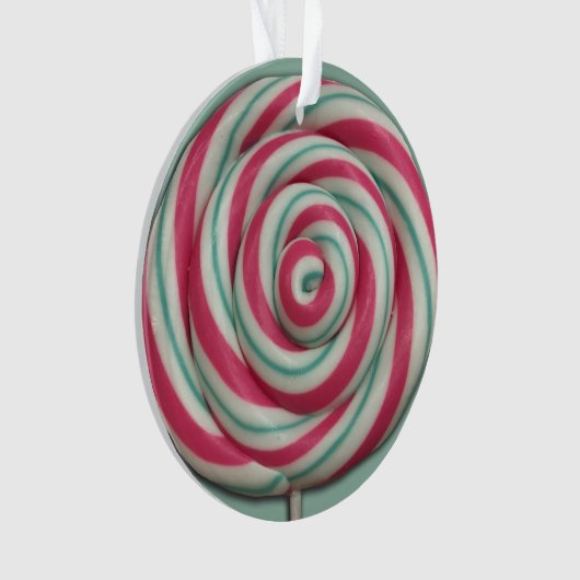 Lollipop Candy Swirl Ornament (Vorderseite)