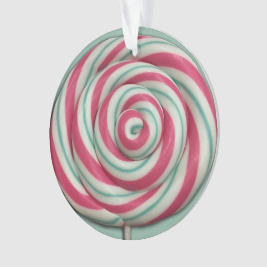 Lollipop Candy Swirl Ornament (Vorderseite)