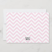 Lollipop Einladungen Candyland Geburtstagsparty Pi (Rückseite)