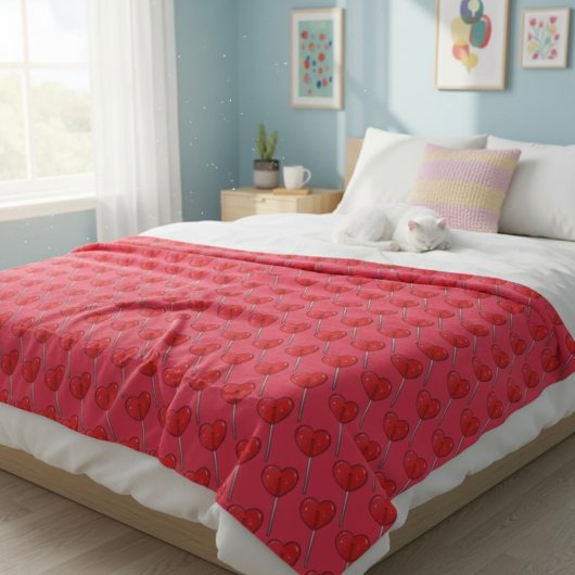 Lollipop Fleece Blanket