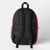 Lollipop-gedruckter Rucksack (Rückseite)