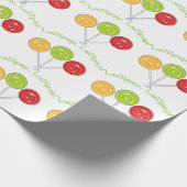 Lollipop Geschenkpapier (Ecke)