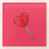 Lollipop Glass Untersetzer (Vorderseite)