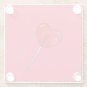 Lollipop Glass Untersetzer (Rückseite)