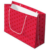 Lollipop Große Geschenktasche Geschenktüte (Vorderseite Schrägansicht)