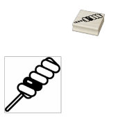 Lollipop Gummistempel (Stempel)
