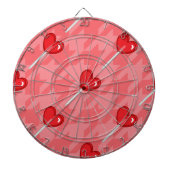 Lollipop-Hahnentrittmuster Dartscheibe (vorne)