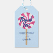 Lollipop Kids Vielen Dank Geschenkanhänger (Vorderseite)