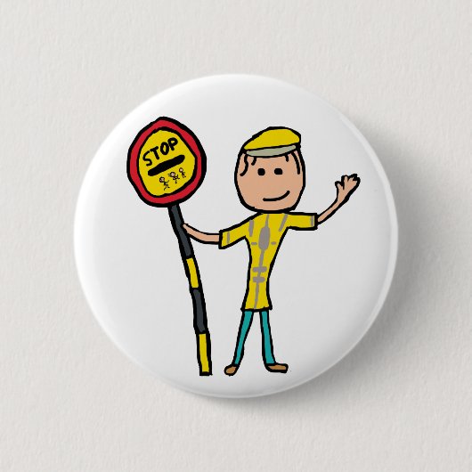 Lollipop Lady Button (Vorderseite)