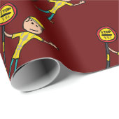 Lollipop Lady Geschenkpapier (Rolleneckpunkt)