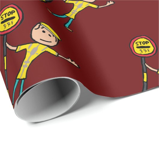 Lollipop Lady Geschenkpapier (Rolleneckpunkt)