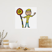 Lollipop Lady Poster (Küche)