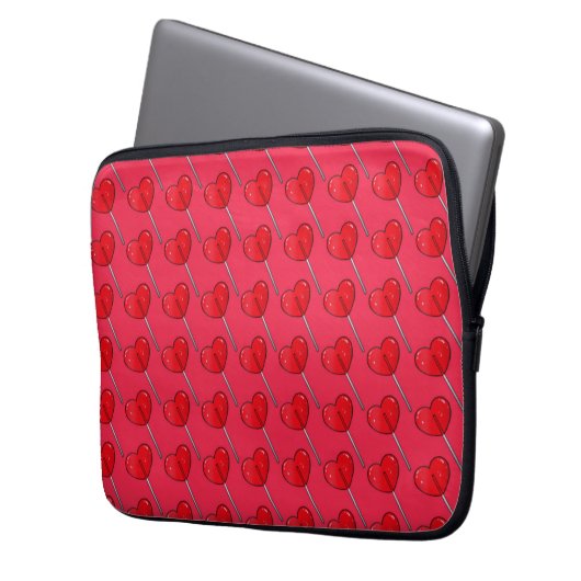 Lollipop Laptop Sleeve (Vorderseite Links)