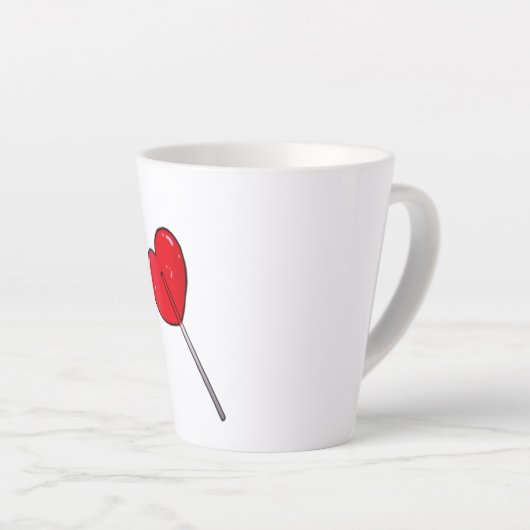 Lollipop Latte Tasse (Rechte Ecke)