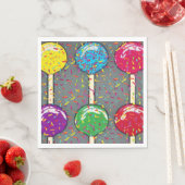 Lollipop-Liebe Serviette (Beispiel)