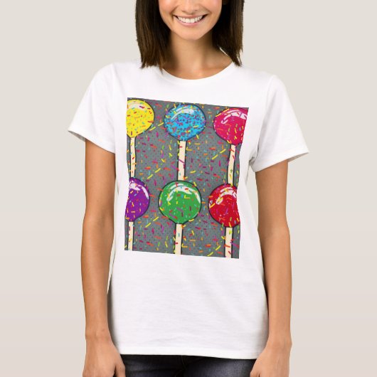Lollipop-Liebe T-Shirt (Vorderseite)