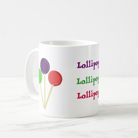 Lollipop Lollipop Kaffeetasse (Vorderseite Links)
