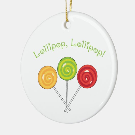 Lollipop Lollipop Keramik Ornament (Links)