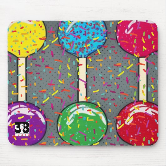 Lollipop Love Mousepad (Vorne)