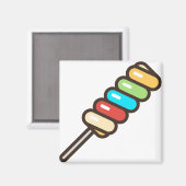 Lollipop Magnet (Vorderseite/Rückseite)