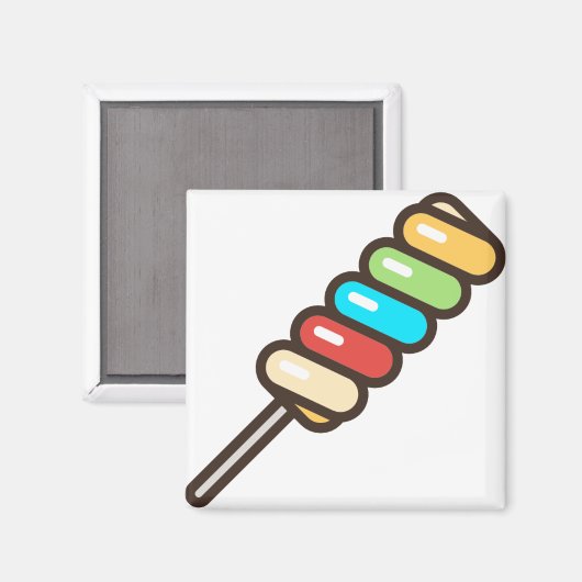 Lollipop Magnet (Vorderseite/Rückseite)