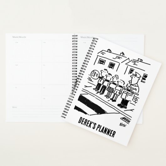 Lollipop Man benutzt Lollipop als Restraining Barr Planer (Anzeige)