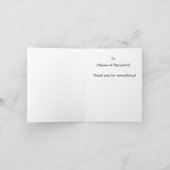 Lollipop Man Danke! Dankeskarte (Innenseite)