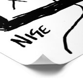 Lollipop Man Enjoys Karaoke Poster (Ecke)