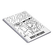 Lollipop Man ist Chivalrous Notizblock (Rechte Seite)