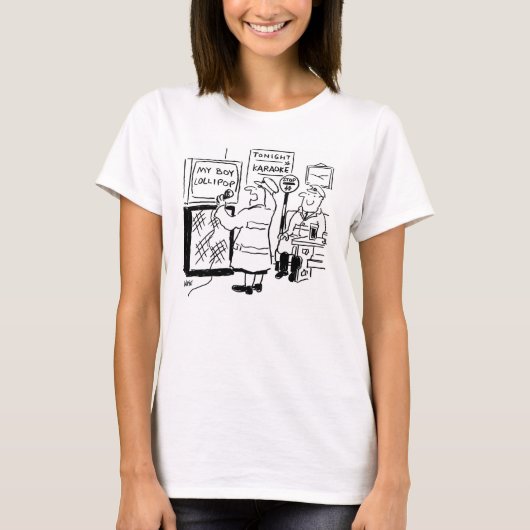 Lollipop Man & Lollipop Lady Karaoke T-Shirt (Vorderseite)