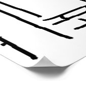 Lollipop Man rettet den Ball vom Baum Poster (Ecke)