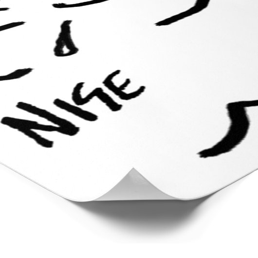 Lollipop Man rudert ein Boot in den Überschwemmung Poster (Ecke)