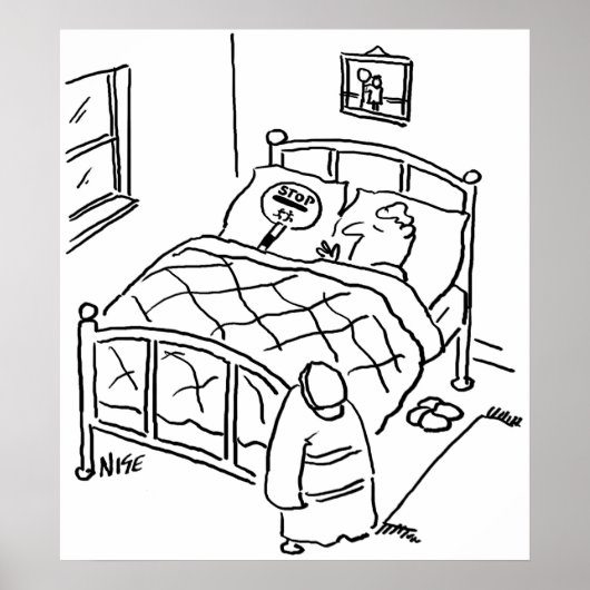 Lollipop Man schläft mit seinem Lollipop Poster (Vorne)