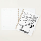 Lollipop Man spielt Snooker Planner Planer (Anzeige)