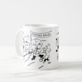 Lollipop Man Unfair Advantage Pancake Race Kaffeetasse (Vorderseite Links)